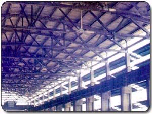 苏州钢铁厂烧结二期24米钢屋架仓库